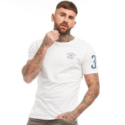 Crosshatch Kremton T-White