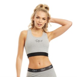 DFND London Hale Bralet Grey/Black