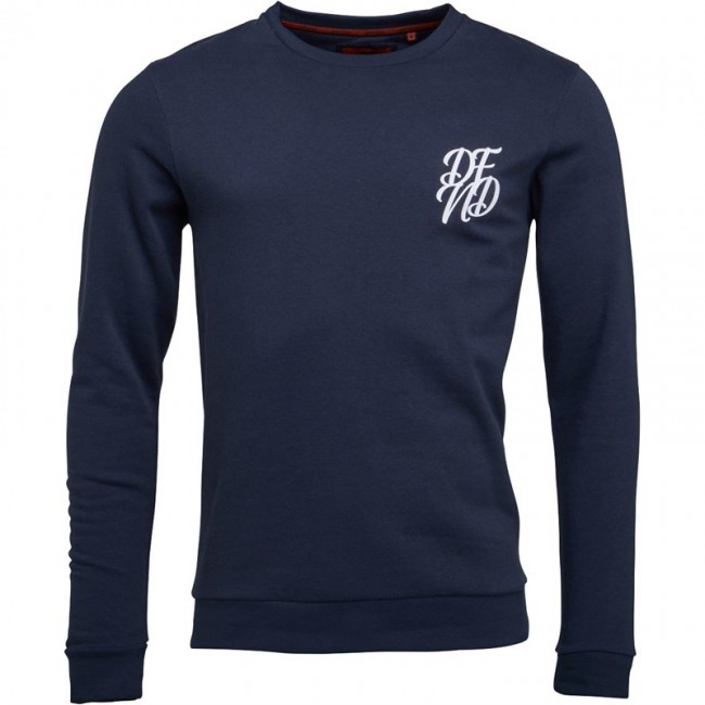 DFND London Wright Sweatshirts Dark Olive/Navy