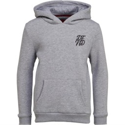 DFND London Junior Wright Hoodie Grey Marl