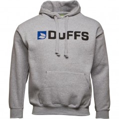 DuFFS Horizontal Hoodie Grey Marl
