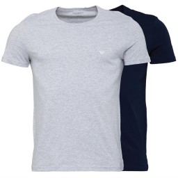 Emporio Armani T-Navy/Heather Grey