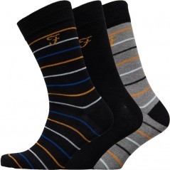 FARAH Marston Black/Black/Charcoal Marl