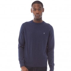 Farah Knitwear Dark Navy Marl