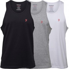 FARAH Vests Black/Grey/White