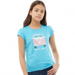 Board Angels Front/Back Camper T-Turquoise