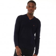 Farah Vintage Shawn V-True Navy Marl