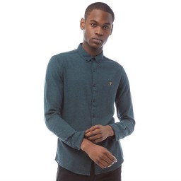 Farah Vintage Kreo Button Bright Emerald