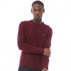 Farah Vintage Cottam Plum Marl