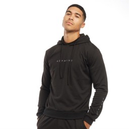 HERMANO Arm Hoodie Black