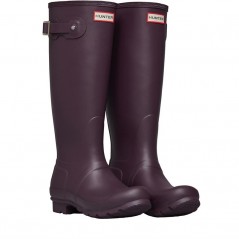 Hunter Original Classic Tall Matt Black Grape