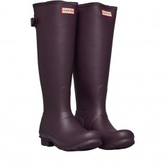 Hunter Original Back Adjustable Tall Black Grape