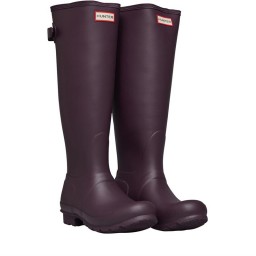 Hunter Original Back Adjustable Tall Black Grape
