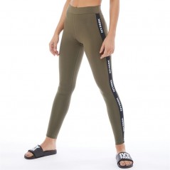 Ivy Park Active Elastic Tape Leggings Crocodile