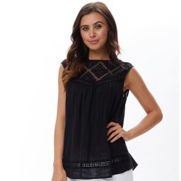 Ribbon Lace Black