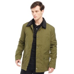 Jack Wills Lindell Waxed Field Olive