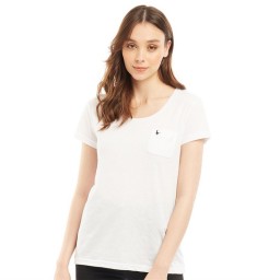 Jack Wills Fullford Classic Pocket T-White