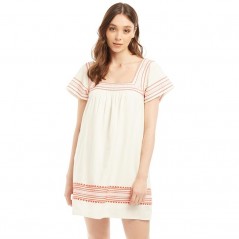 Jack Wills Heatherington Embroidered Ecru