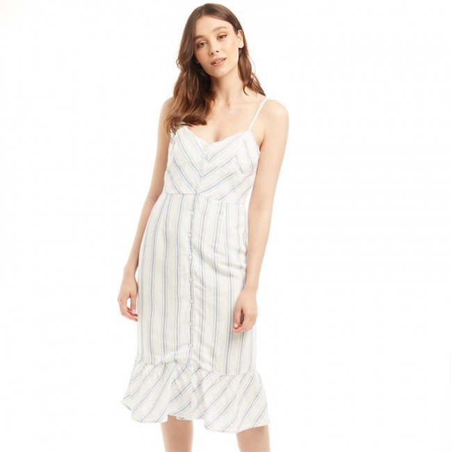 Jack Wills Fernheath Button StMidi Blue