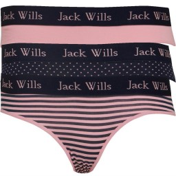 Jack Wills Wilden Heritage Boy Pink/Navy