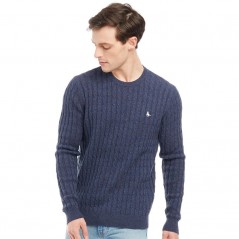 Jack Wills Marlow Cable Navy