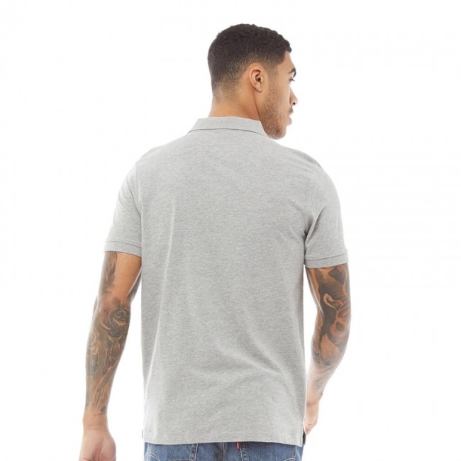 JACK AND JONES Originals Five Polo Light Grey Melange