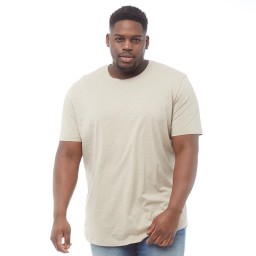 JACK AND JONES Plus Size Sleeder T-Aluminium