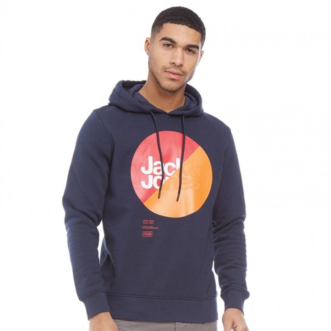 JACK AND JONES Logan Hoodie Sky Captain