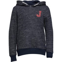 JACK AND JONES Junior Time Hoodie Total Eclipse