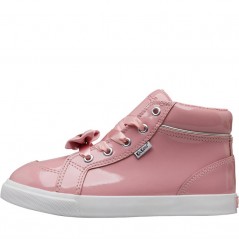 Kickers Tovini Bow Lace Patent Light Pink