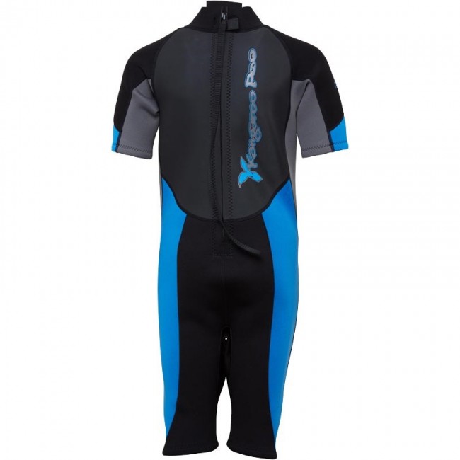 Kangaroo Poo Shortie WetBlue/Black/Grey
