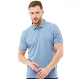 Kangaroo Poo Pique Polo Blue