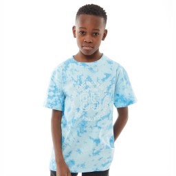 Kangaroo Poo Tie Dye T-Blue