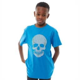 Kangaroo Poo Skull T-Royal