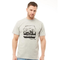 Kangaroo Poo Camper Van T-Grey Marl