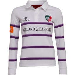 Kukri Leicester Tigers Alternate Classic Jersey White/Purple