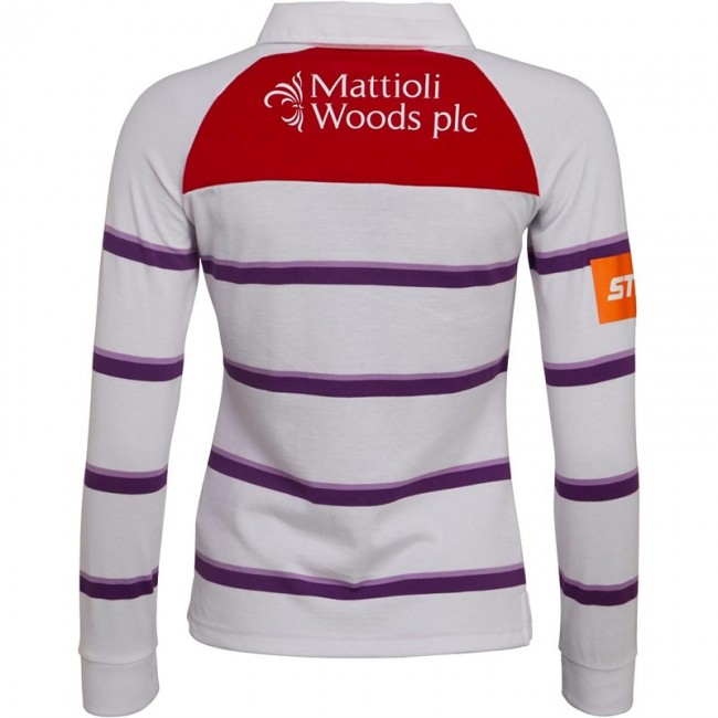Kukri Leicester Tigers Alternate Classic Jersey White/Purple