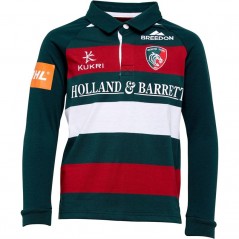 Kukri Leicester Tigers Home Classic Jersey Green/Red/White