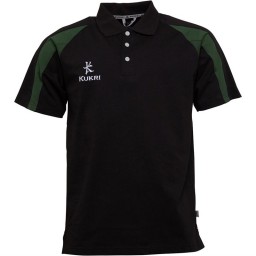 Kukri Leisure Polo Black/Green