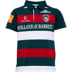 Kukri Leicester Tigers Home Classic Jersey Green/Red/White