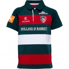 Kukri Junior Leicester Tigers Home Classic Jersey Green/Red/White