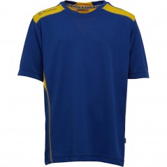 Kukri Performance T-Royal Blue/Yellow