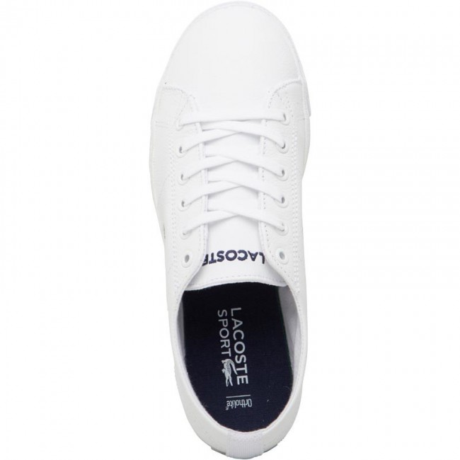Lacoste Riberac Leather White/White