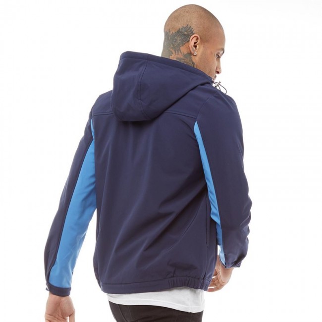 Lyle And Scott Vintage SoftColour Block Navy