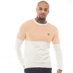 Lyle And Scott Vintage Breton SeaWhite
