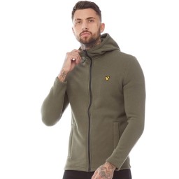 Lyle And Scott Vintage Townsend Recycled Hoodie Olive