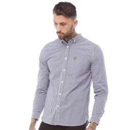 Lyle And Scott Vintage Gingham Navy
