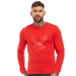 Lyle And Scott Vintage SweatBright Red