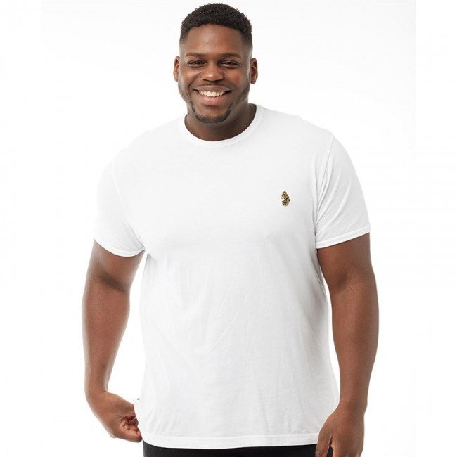 LUKE 1977 Plus Size Trouser Snake T-White