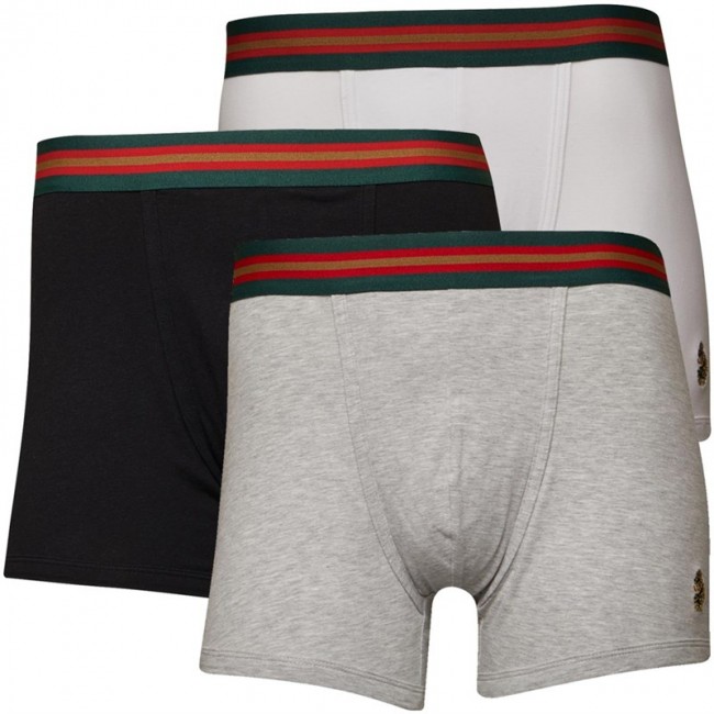 LUKE 1977 Sport Rick Long Boxer Black/White/Grey